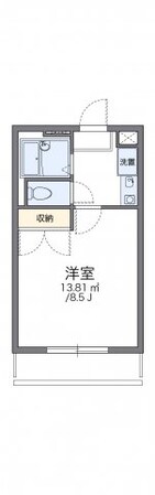 レオパレスＪＥＵＮＥＳＳＥの物件間取画像